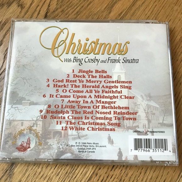 Bundle 3 for $10. Christmas with Bing Crosby and Frank Sinatra. EUC - Picture 3 of 5